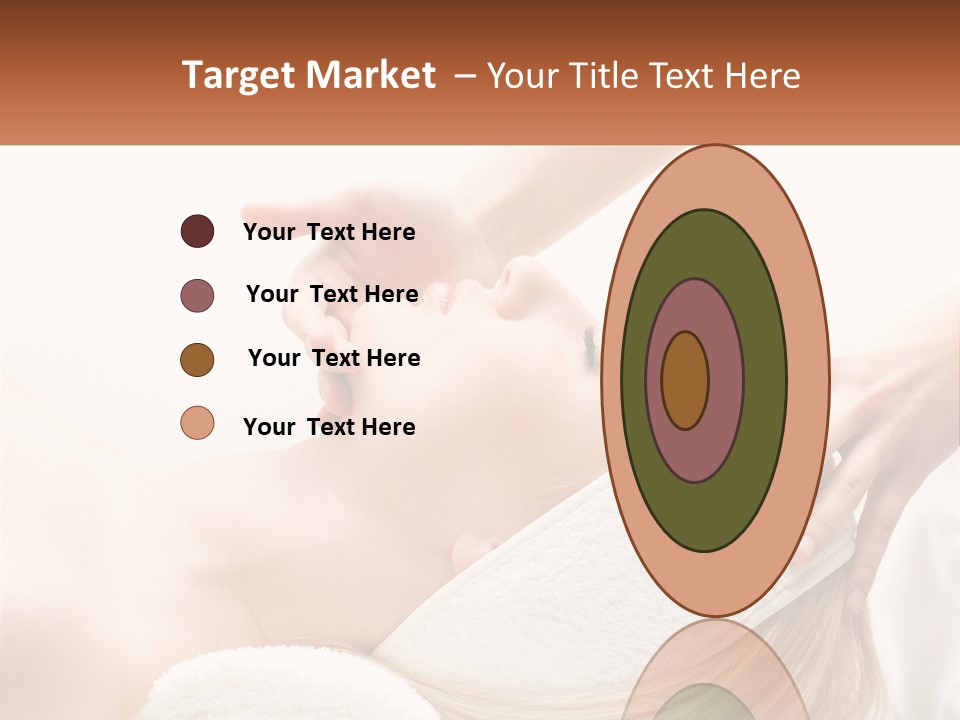 Facial Massage For A Girl PowerPoint Template