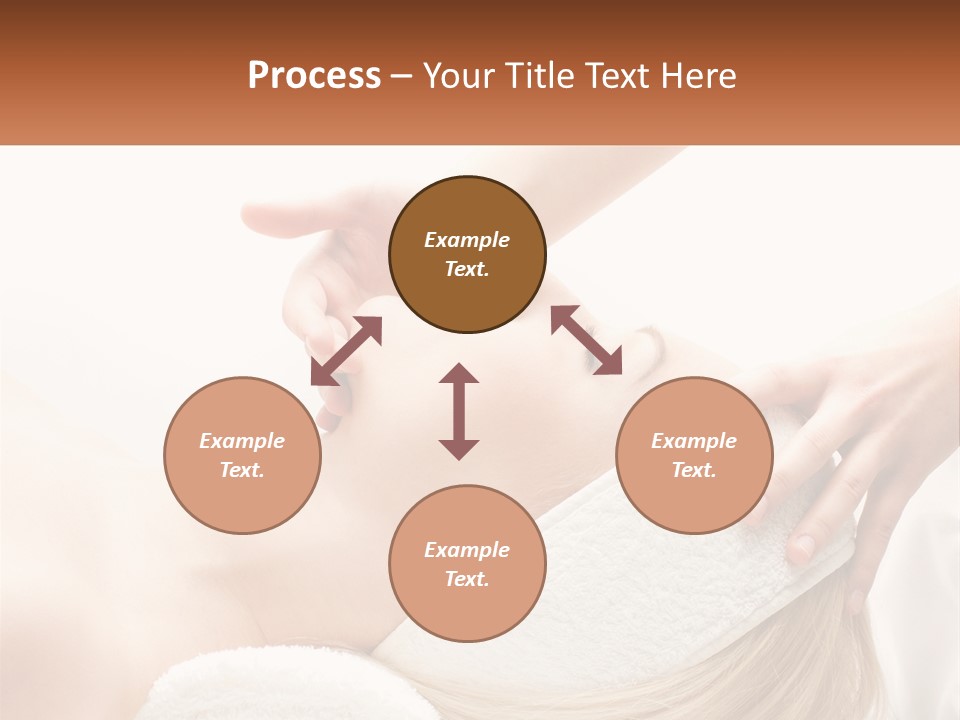 Facial Massage For A Girl PowerPoint Template