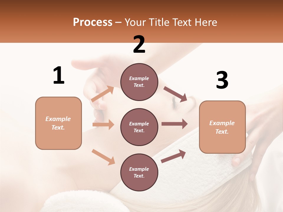 Facial Massage For A Girl PowerPoint Template