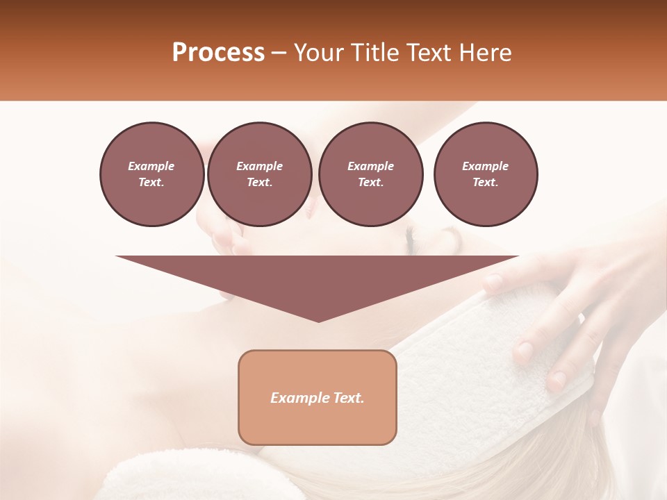 Facial Massage For A Girl PowerPoint Template