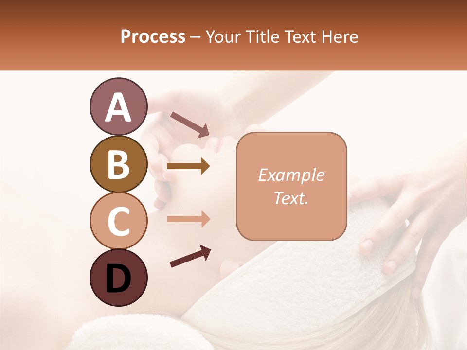 Facial Massage For A Girl PowerPoint Template