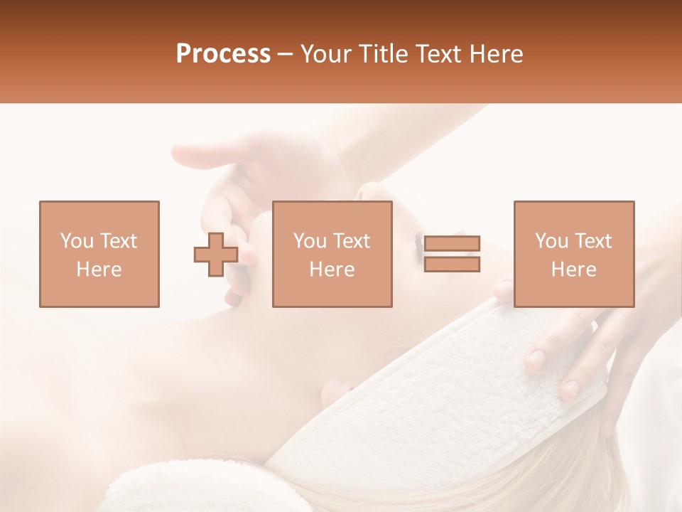 Facial Massage For A Girl PowerPoint Template