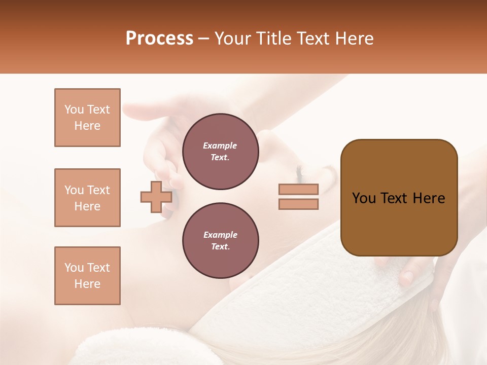 Facial Massage For A Girl PowerPoint Template