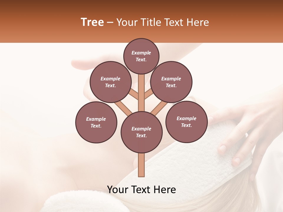 Facial Massage For A Girl PowerPoint Template