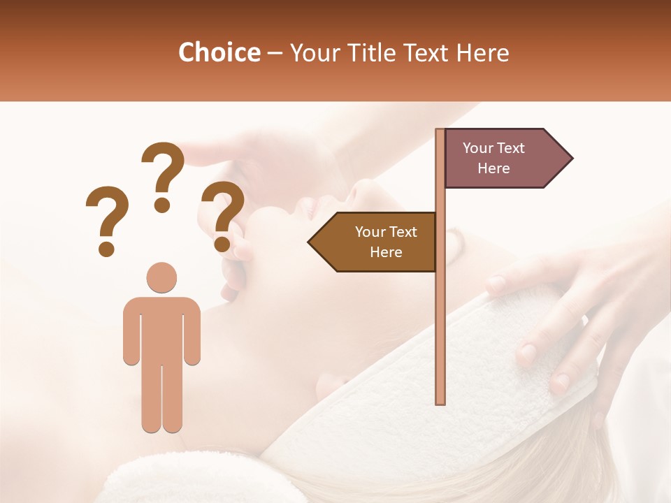 Facial Massage For A Girl PowerPoint Template