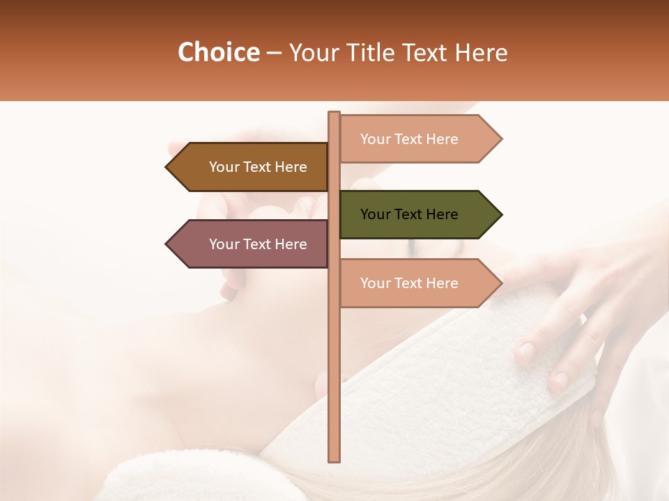 Facial Massage For A Girl PowerPoint Template