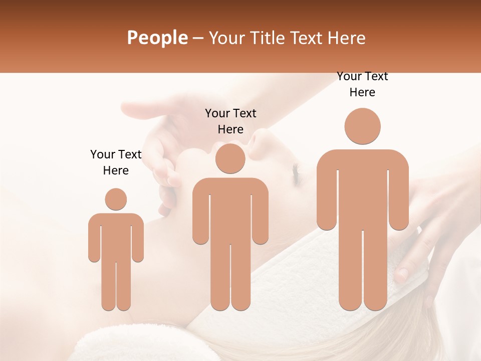 Facial Massage For A Girl PowerPoint Template