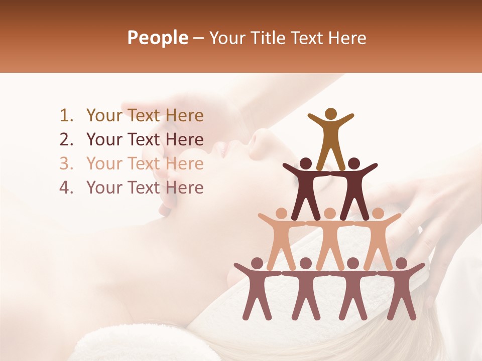 Facial Massage For A Girl PowerPoint Template