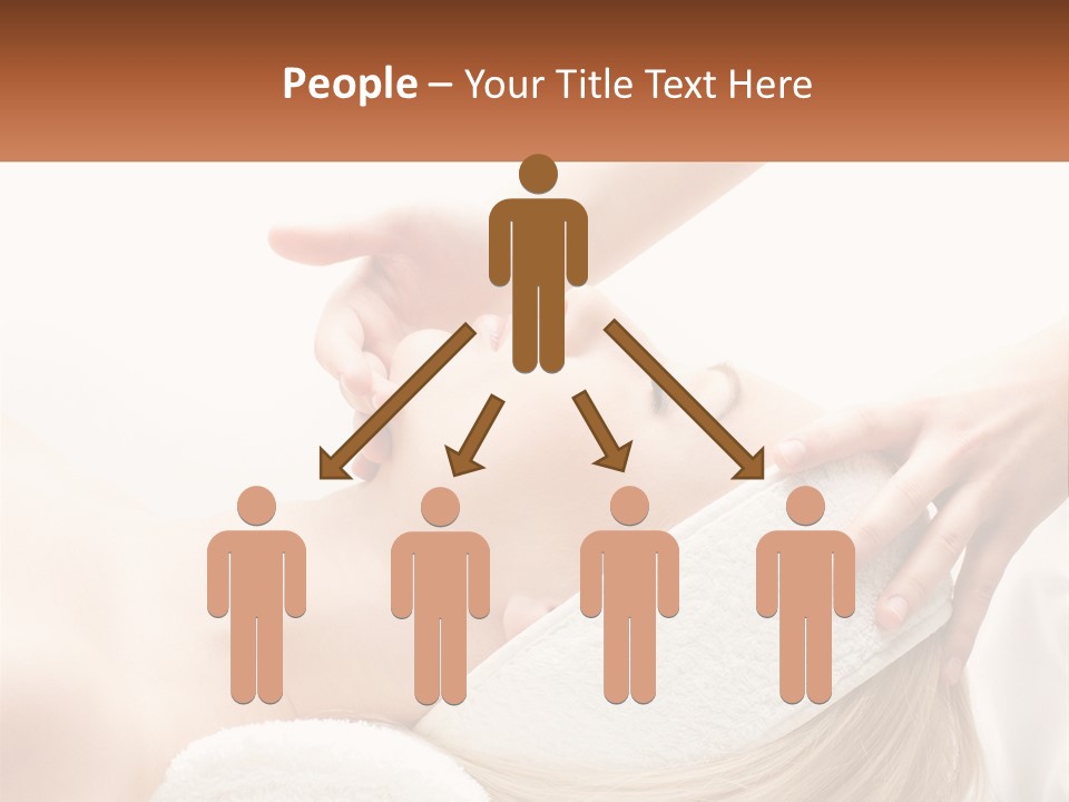 Facial Massage For A Girl PowerPoint Template