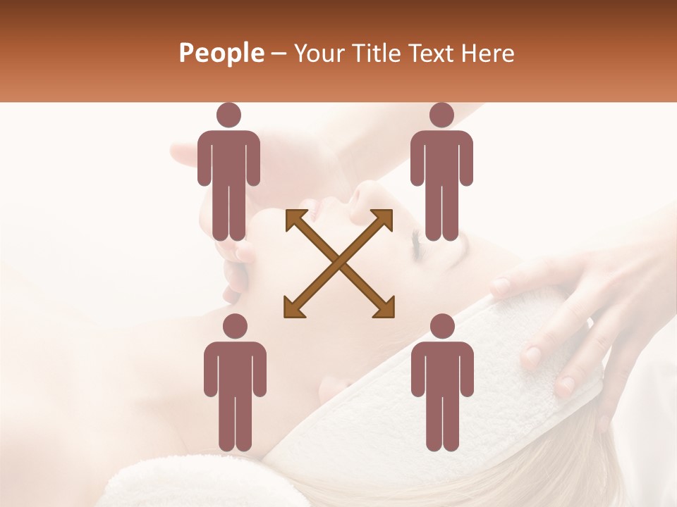 Facial Massage For A Girl PowerPoint Template