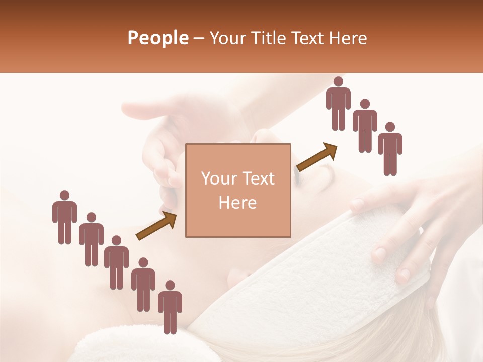 Facial Massage For A Girl PowerPoint Template