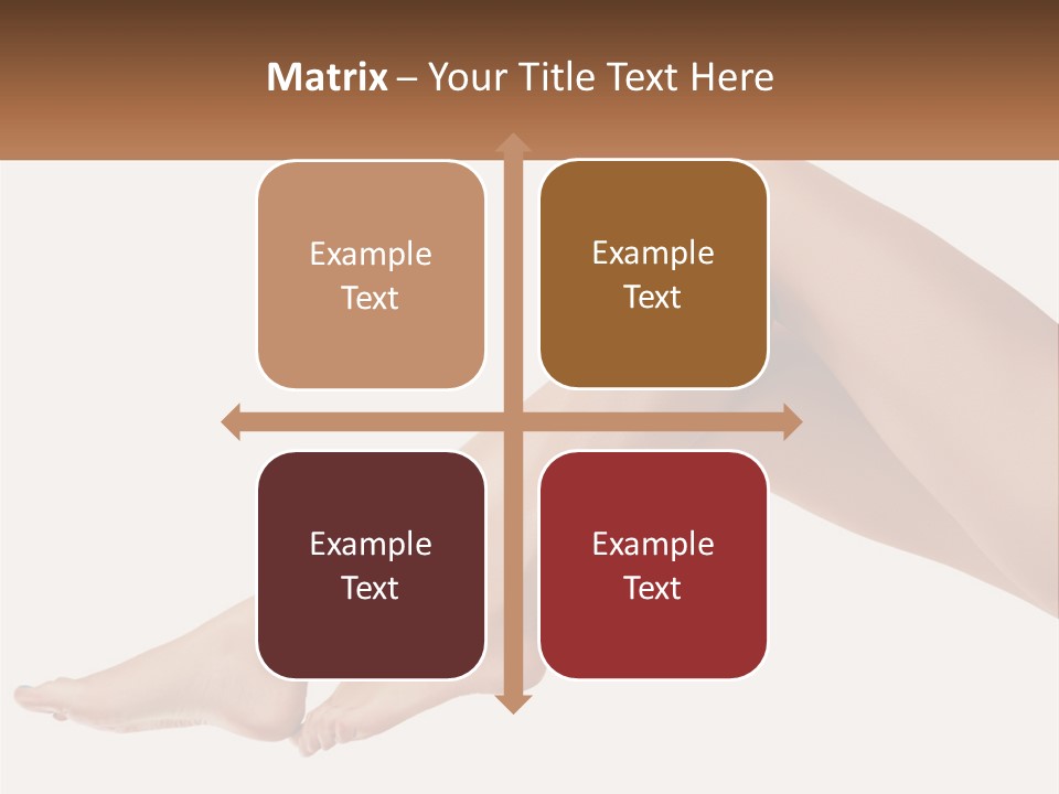 The Girl's Legs PowerPoint Template