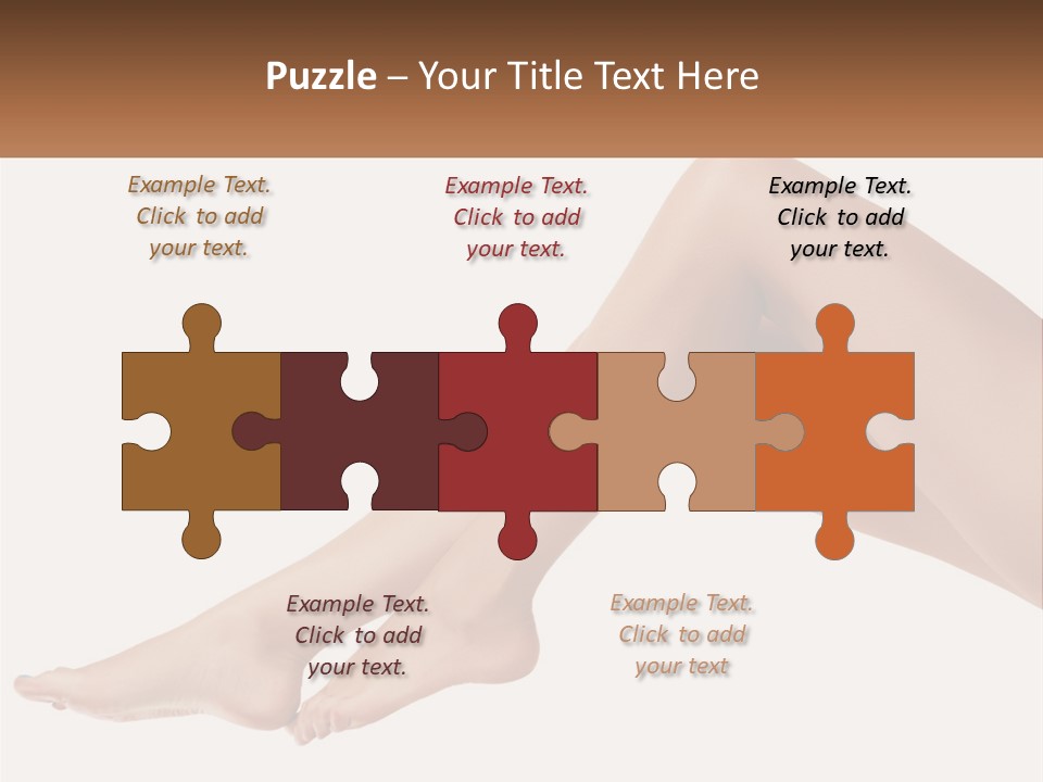 The Girl's Legs PowerPoint Template