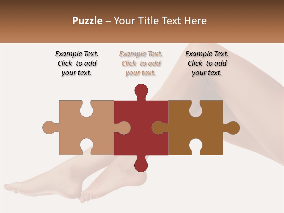 The Girl's Legs PowerPoint Template