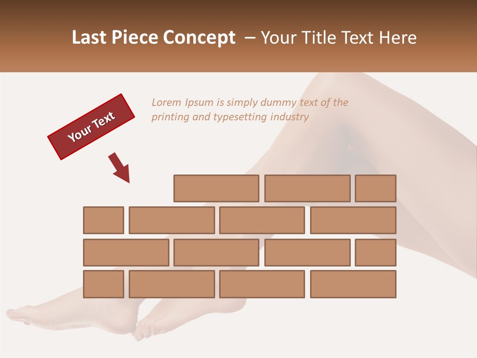 The Girl's Legs PowerPoint Template