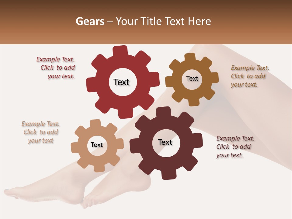 The Girl's Legs PowerPoint Template