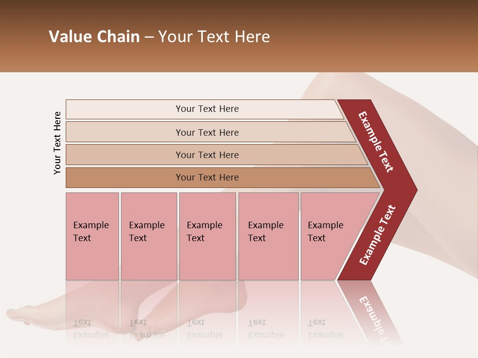 The Girl's Legs PowerPoint Template