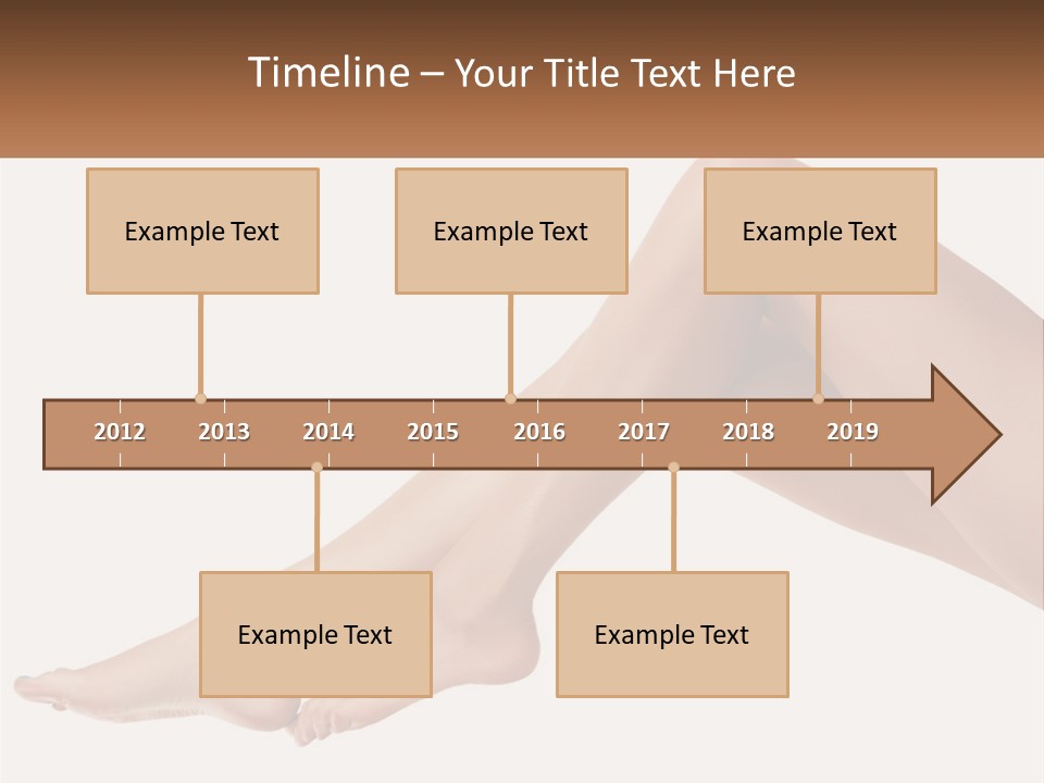 The Girl's Legs PowerPoint Template