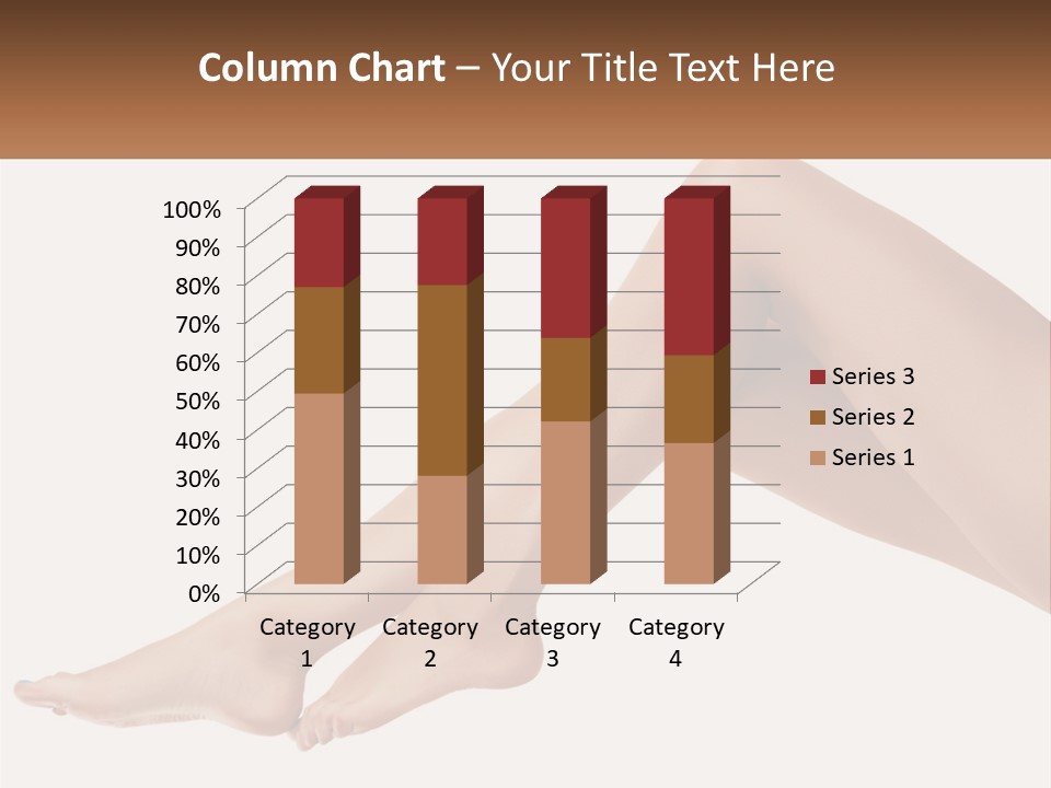 The Girl's Legs PowerPoint Template