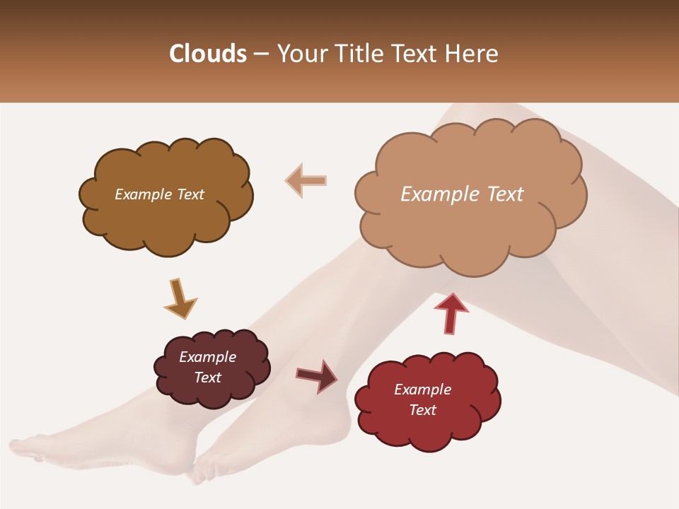 The Girl's Legs PowerPoint Template