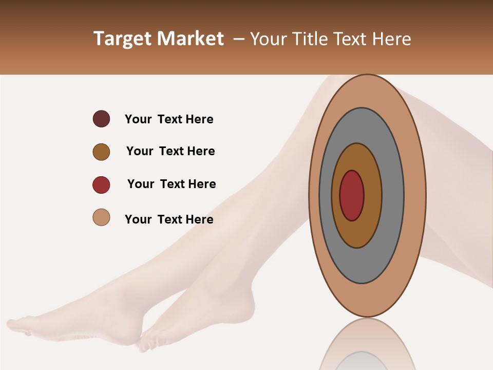 The Girl's Legs PowerPoint Template