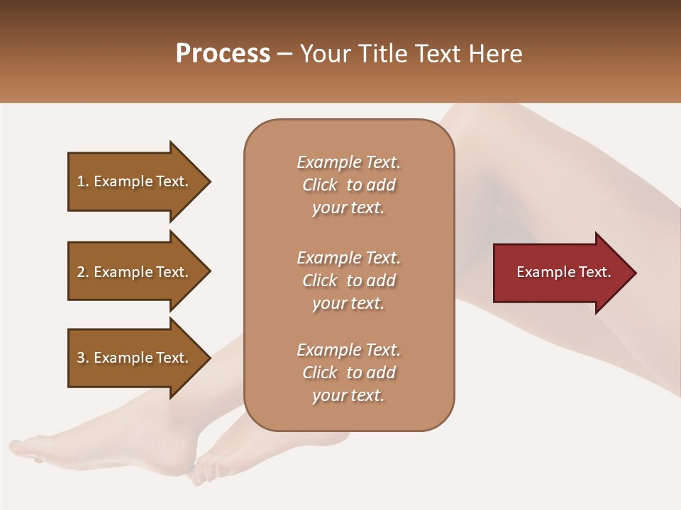 The Girl's Legs PowerPoint Template