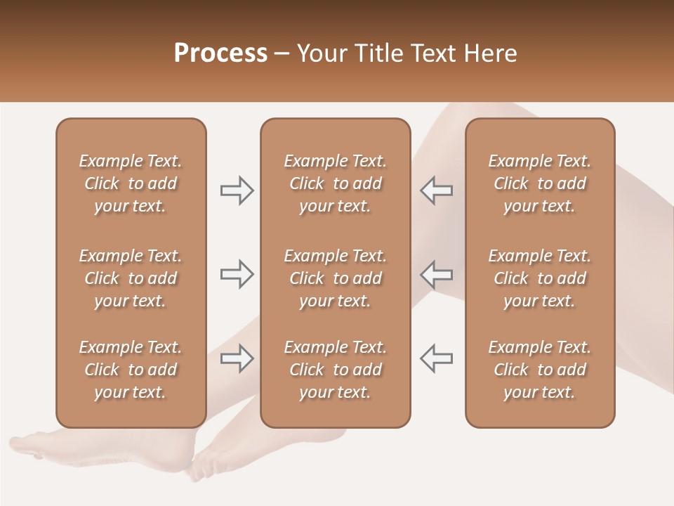 The Girl's Legs PowerPoint Template