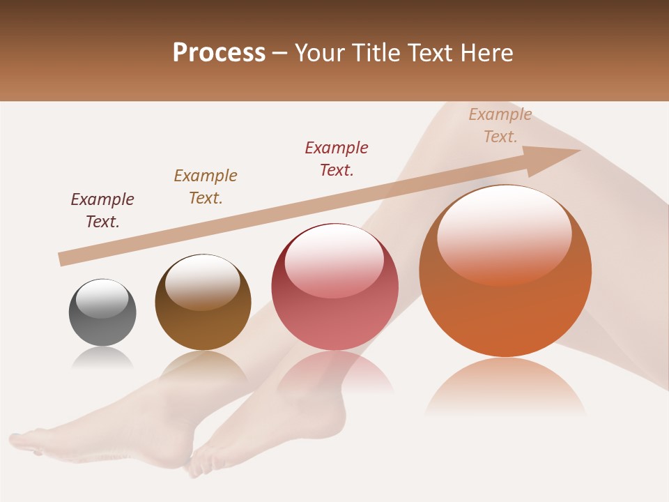 The Girl's Legs PowerPoint Template