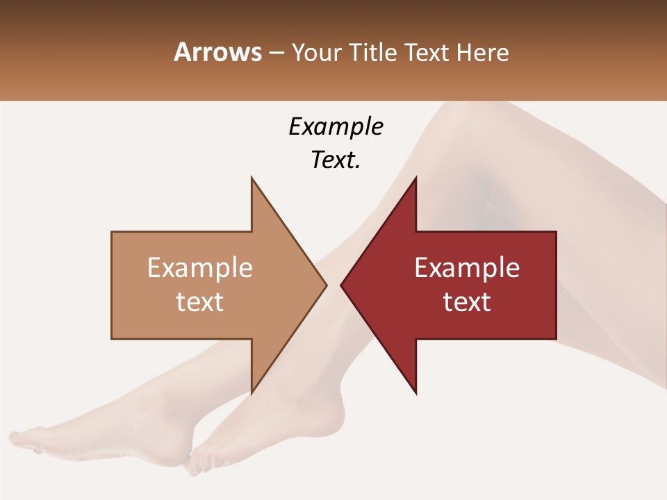 The Girl's Legs PowerPoint Template