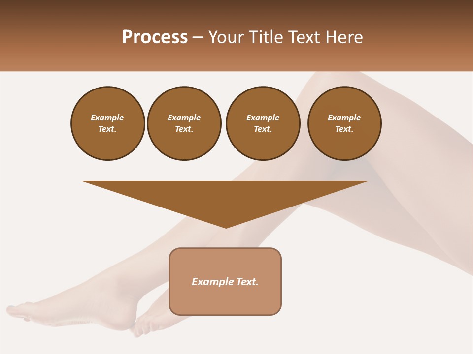 The Girl's Legs PowerPoint Template