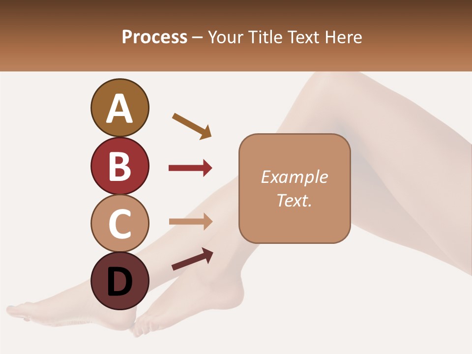 The Girl's Legs PowerPoint Template