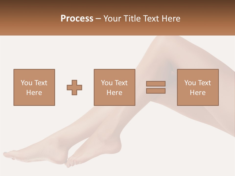 The Girl's Legs PowerPoint Template