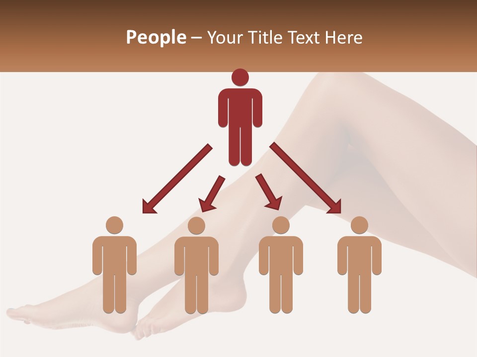 The Girl's Legs PowerPoint Template