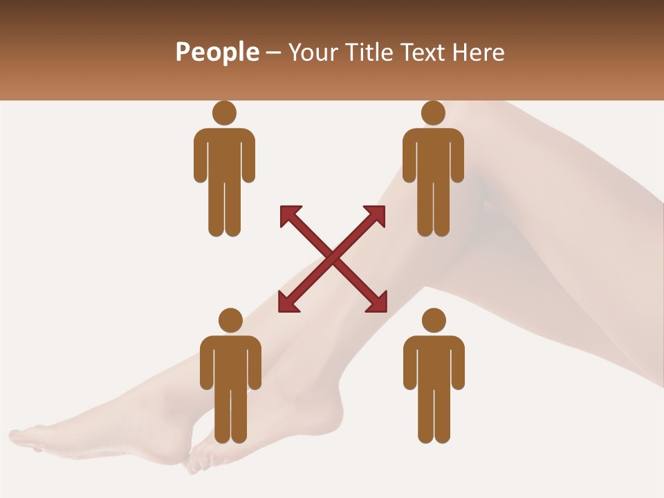 The Girl's Legs PowerPoint Template