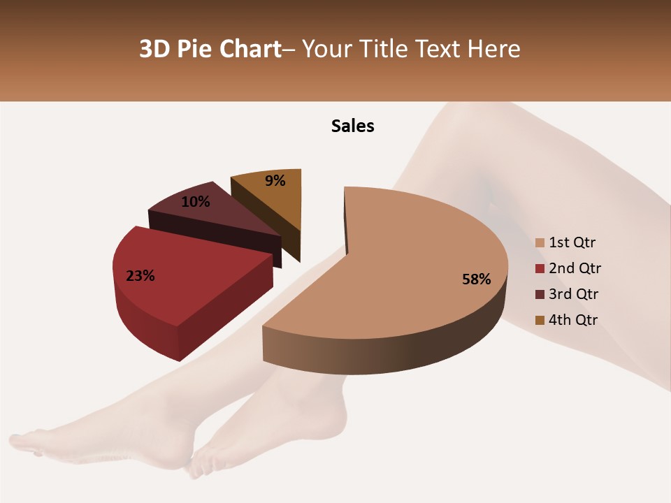 The Girl's Legs PowerPoint Template