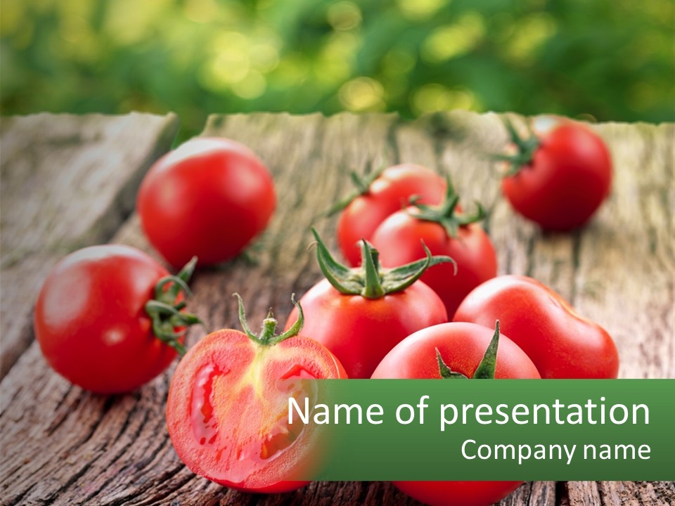 Tomatoes PowerPoint Template