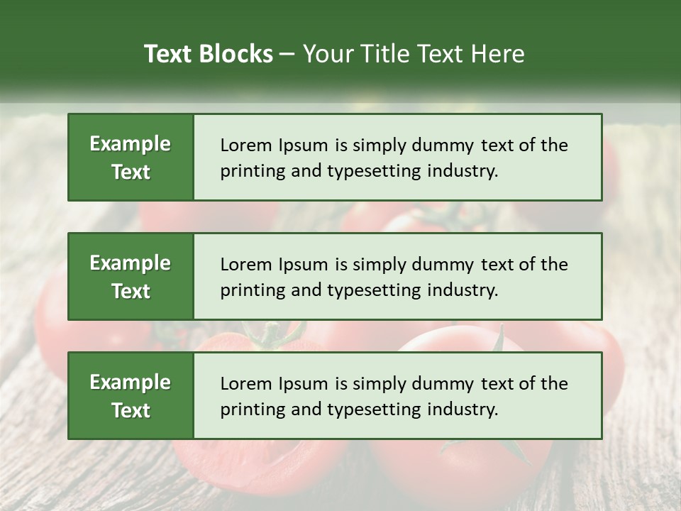Tomatoes PowerPoint Template
