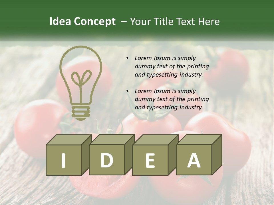 Tomatoes PowerPoint Template
