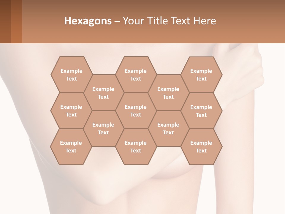 The Figure Of A Girl PowerPoint Template