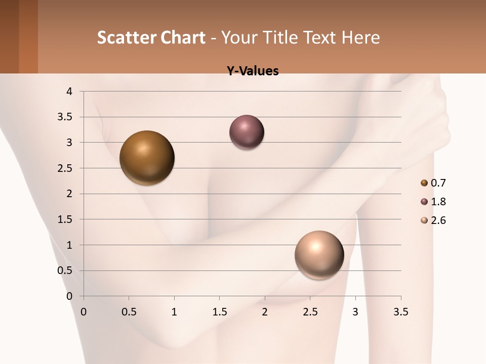 The Figure Of A Girl PowerPoint Template