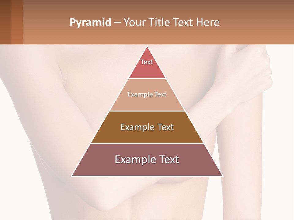 The Figure Of A Girl PowerPoint Template