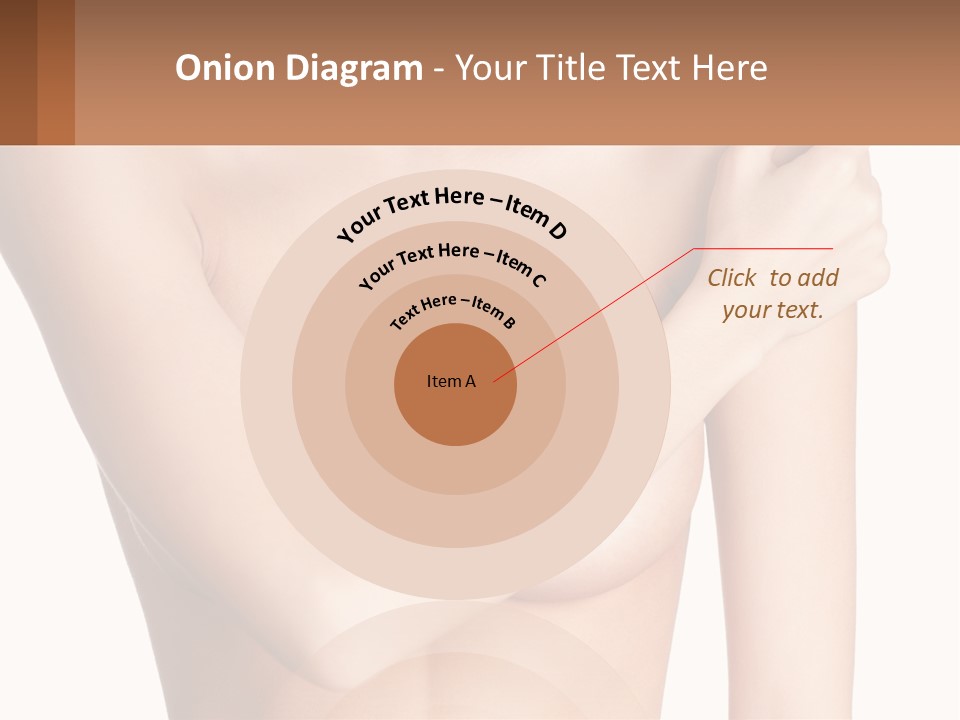 The Figure Of A Girl PowerPoint Template