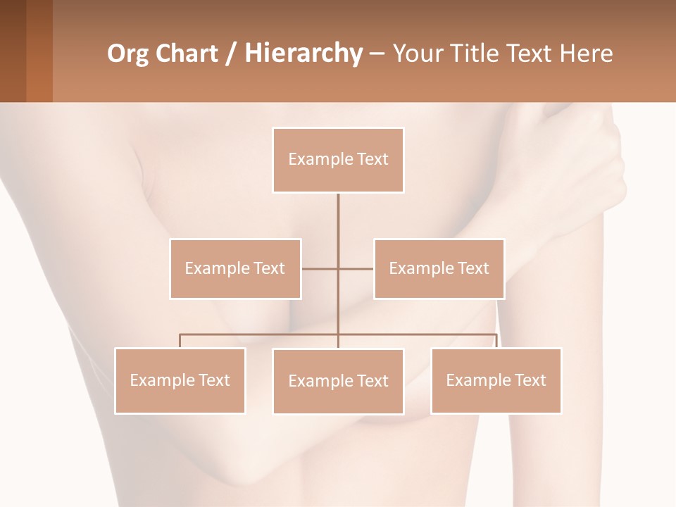 The Figure Of A Girl PowerPoint Template