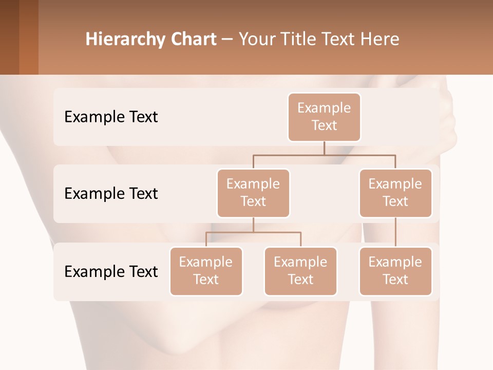 The Figure Of A Girl PowerPoint Template