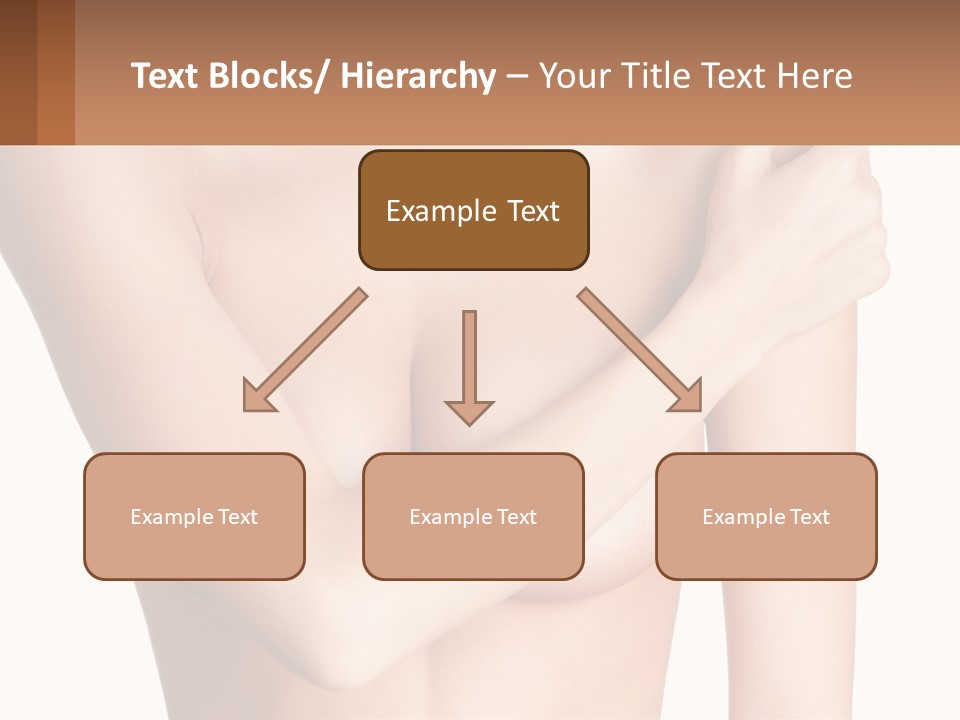 The Figure Of A Girl PowerPoint Template