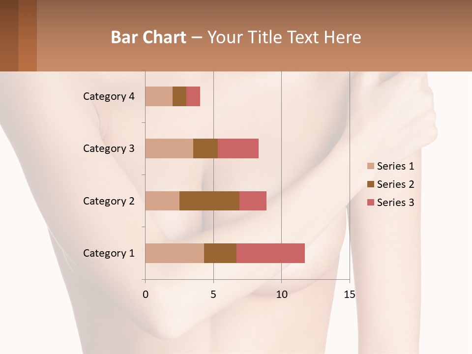 The Figure Of A Girl PowerPoint Template