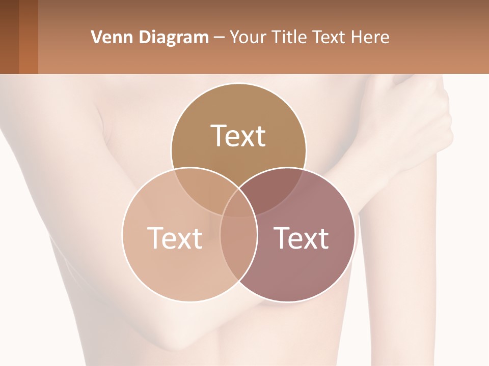 The Figure Of A Girl PowerPoint Template