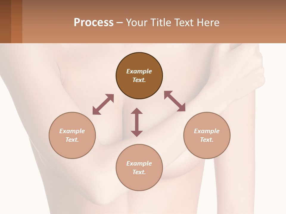 The Figure Of A Girl PowerPoint Template