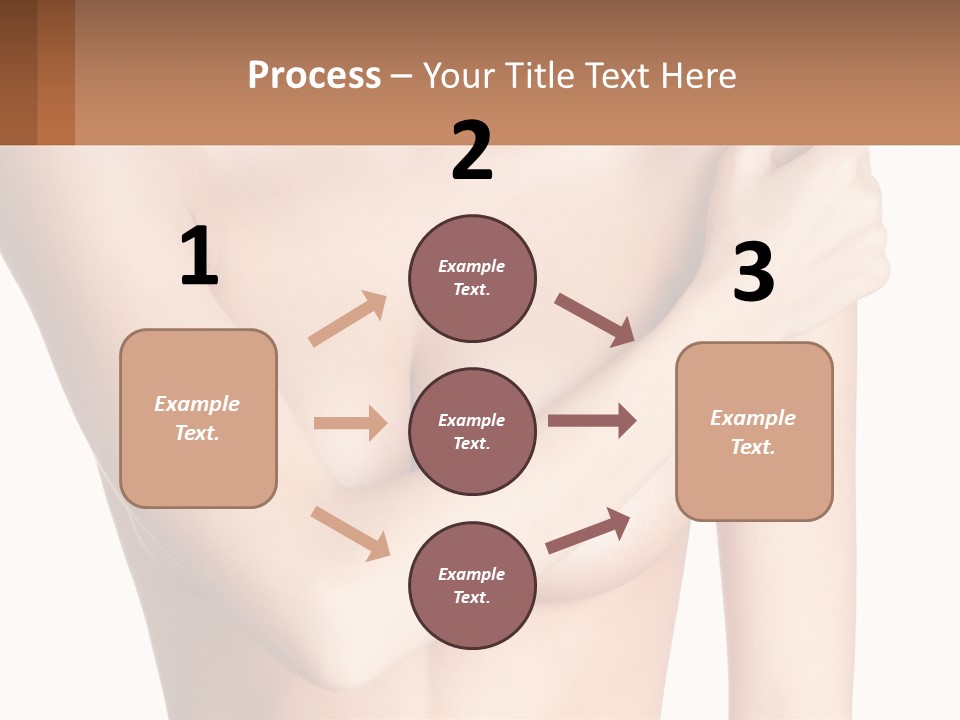 The Figure Of A Girl PowerPoint Template