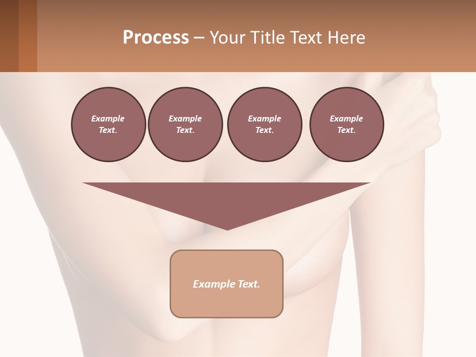 The Figure Of A Girl PowerPoint Template